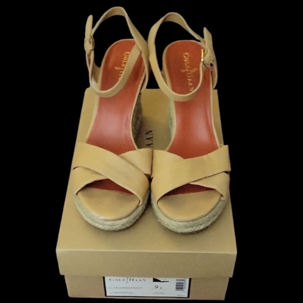 Cole Haan Women's Tan Espradrilles - Picture 1 of 8